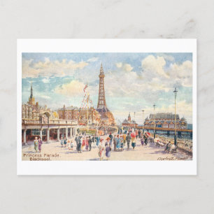 Vintage Princess Parade, Blackpool Postkarte