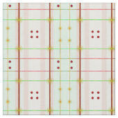 Vintage Print Mauvy Mint Cotton Fabric Stoff (Nahaufnahme)