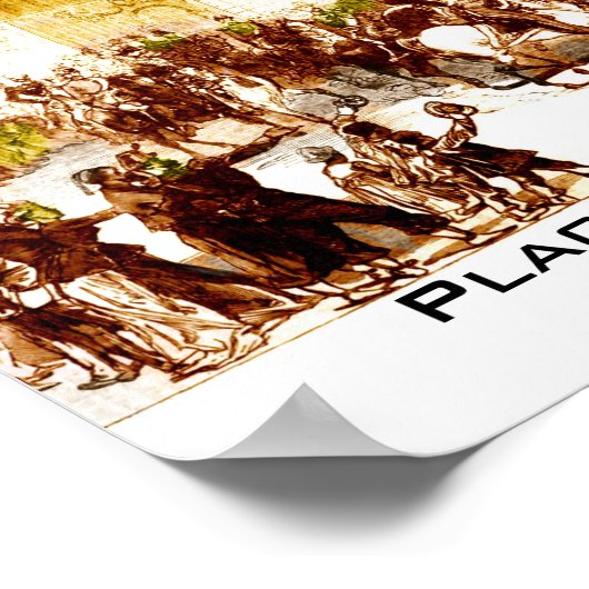 Vintage Printwerbung von Nancy France Poster (Ecke)