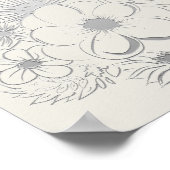 Vintage Probe Abendessen Begrüßungszeichen Poster (Ecke)