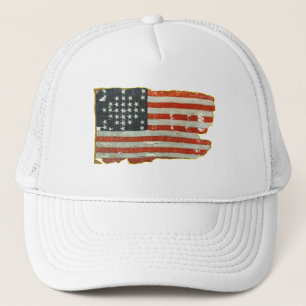 Vintage-Produkte mit amerikanischer Flagge Truckerkappe