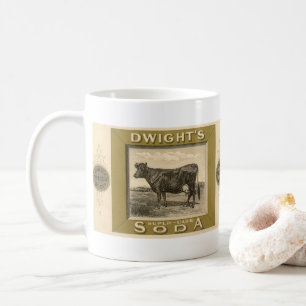 Vintage-Produktetikett, Dwights Bicarbonated Soda Kaffeetasse