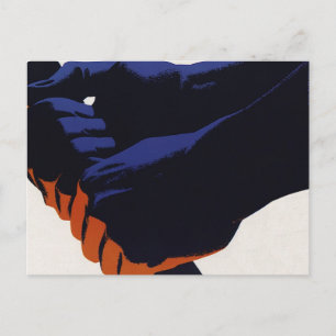 Vintage Produktionsstätte, Produktion Postkarte