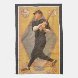 Vintage-Produktlabel-Kunst, Boston Garter für Sock Geschirrtuch