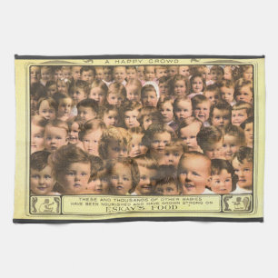 Vintage-Produktlabel-Kunst, Eskay's Babynahrung Geschirrtuch