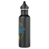 Vintage Programmiersprache Python Edelstahlflasche (Rechts)