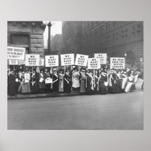 Vintage Prohibition Bier, Wir wollen Bier Prohibit Poster