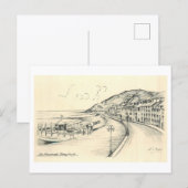 Vintage Promenade Aberystwyth Postkarte (Vorne/Hinten)