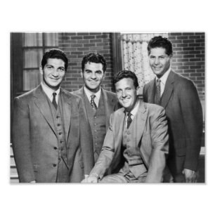 Vintage Prominenten-Fotoabzug Fotodruck