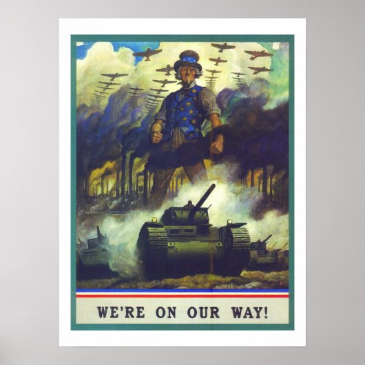 Vintage Propaganda Poster (Vorne)