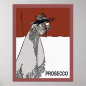Vintage Prosecco Posters Poster (Vorne)