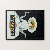 Vintage Prosecco Weinposter Puzzle (Horizontal)