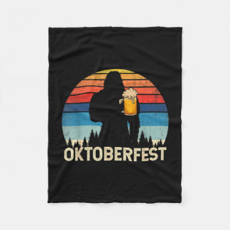 Vintage Prost Bigfoot Bier lustige deutsche Party Fleecedecke