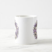 vintage Provence Lavendelkranz  Kaffeetasse (Mittel)