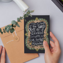 Vintage Psalm 90:17 Congratulations for Staff