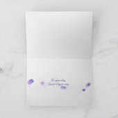 Vintage Psy-Teetasse auf Pelz mit Buch Karte (Innenseite)