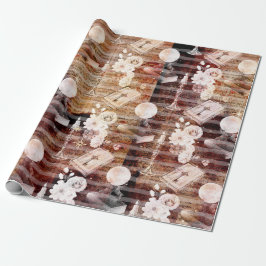 Vintage psychische Lektüre Geschenkpapier