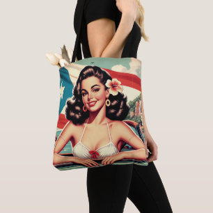 Vintage Puerto-Ricanerin Tasche