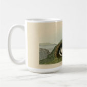 Vintage PuffsIllustration Kaffeetasse (Links)