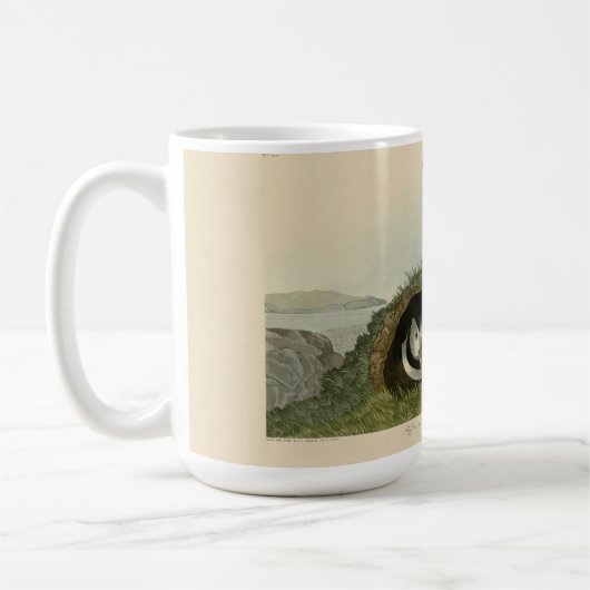 Vintage PuffsIllustration Kaffeetasse (Links)