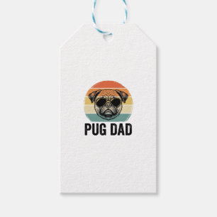 Vintage-Pug-Vater-Gravur-Hunde-Liebhaber-Design_1 Geschenkanhänger