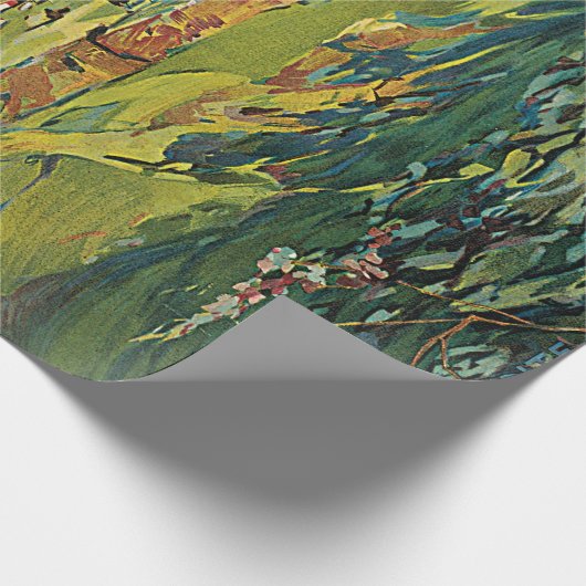 Vintage Puglia Geschenkpapier (Ecke)