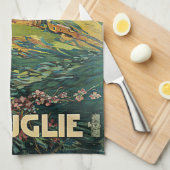 Vintage Puglia Geschirrtuch (Viertel Falte)