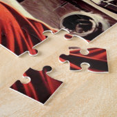 Vintage-Pulp-Horror-Frau Puzzle (Seite)