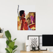 Vintage Puls Magazine Cover Art - Kinky Liebe Poster (Heimbüro)