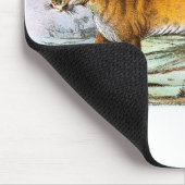Vintage Puma Illustration Mousepad (Ecke)