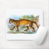 Vintage Puma Illustration Mousepad (Mit Mouse)