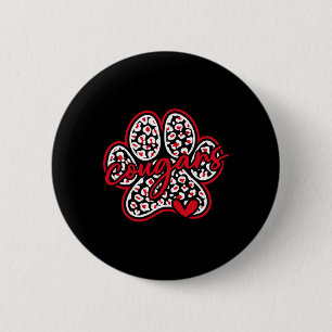 Vintage Pumas Schul-Sportteam-Geist Zurück zur Sch Button