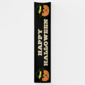 Vintage Pumpin Witch Banner (Vertikal)