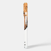 Vintage Pumpkin Cat “Meowloween” iPhone Case (Rückseite / Links)