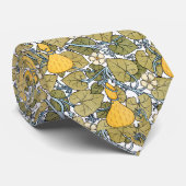 Vintage pumpkin vines pattern krawatte (Gerollt)