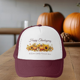 Vintage Pumpkins Custom Family Truckerkappe