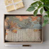 Vintage Pumpkins mit französischer Schrift Seidenpapier (Geschenk)