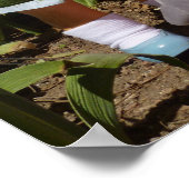 Vintage Puppen Elegantes Tea Party Poster (Ecke)