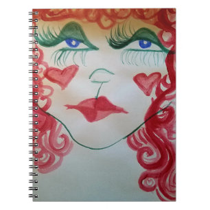 Vintage Puppen Vibes Notizbuch Notizblock