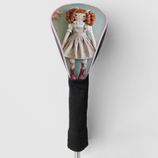 Vintage Puppenkollektion Rothaarige Clarissa Golf Headcover