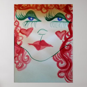 Vintage Puppenstube Poster