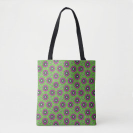 Vintage Purple Blossom Tote Bag Tasche