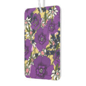 Vintage Purple Wildflowers Autolufterfrischer (Links)