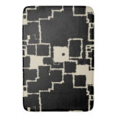 Vintage Quadrate Badematte (Vorderseite Vertikal)