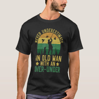 Vintage Quail Hunter Dad And Upland Game Hunting G T-Shirt