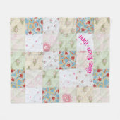 Vintage Qualität anpassen Fleecedecke (Vorderseite (Horizontal))