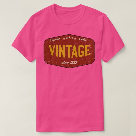 Vintage Qualität T-Shirt (Design vorne)
