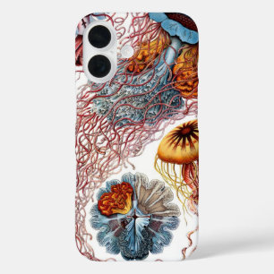 Vintage Qualle von Ernst Haeckel, Discomedusae iPhone 16 Hülle