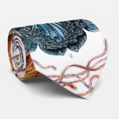 Vintage Qualle von Ernst Haeckel, Discomedusae Krawatte (Gerollt)