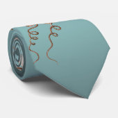 Vintage Quallen Krawatte (Gerollt)